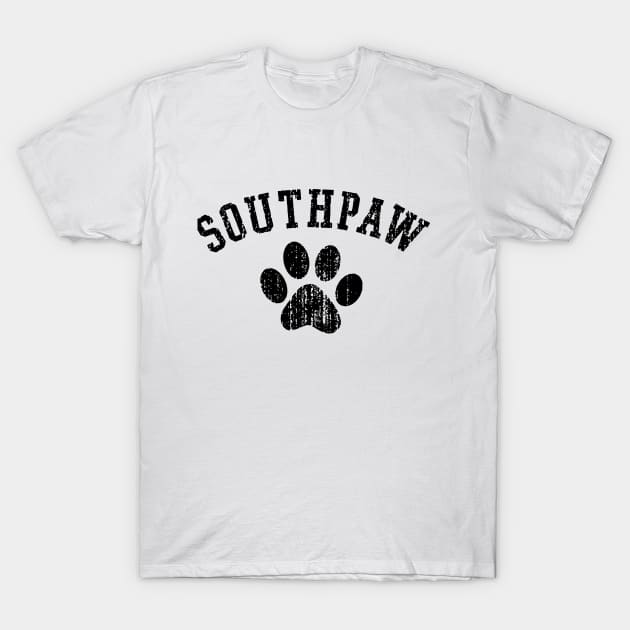 Southpaw black T-Shirt by alvaroamado